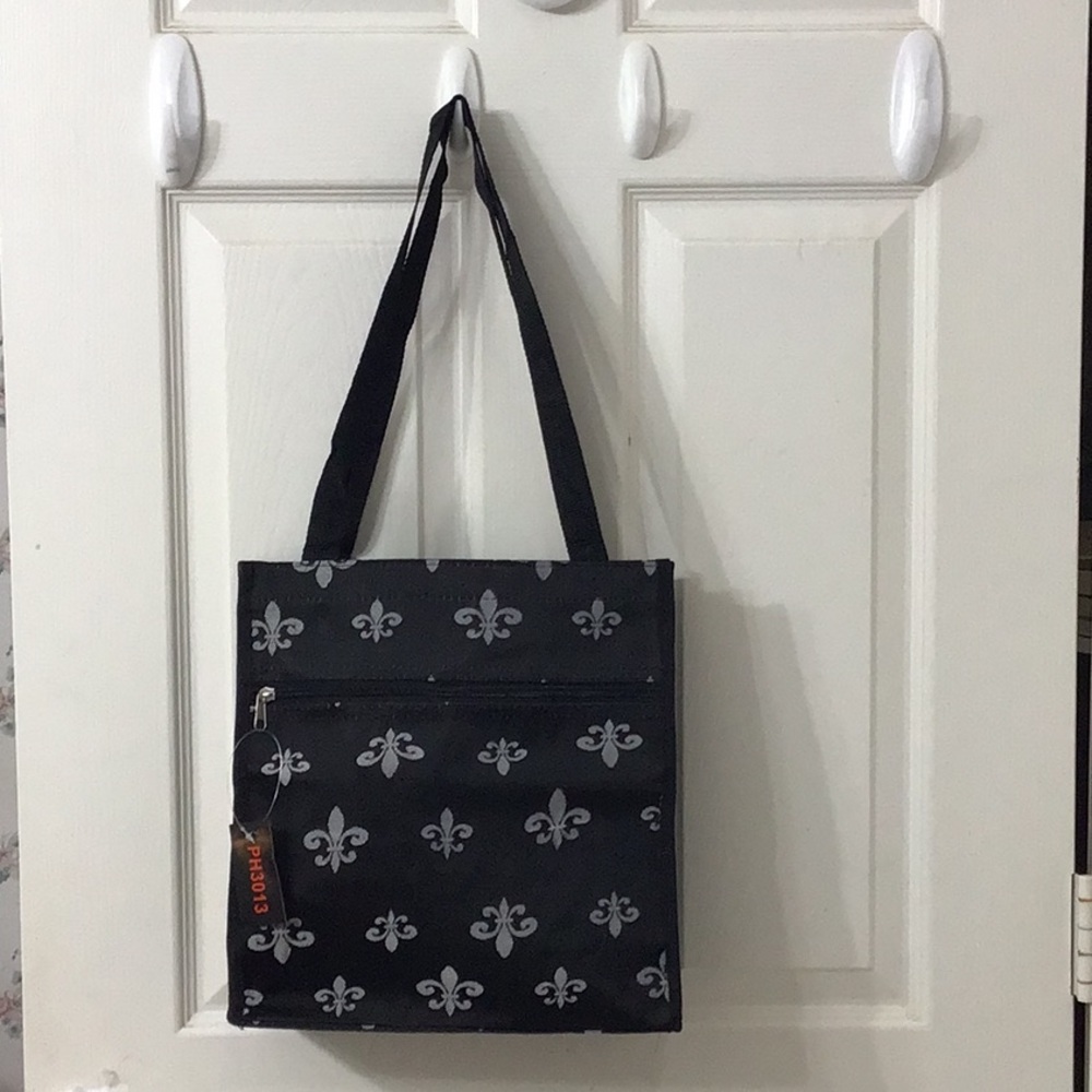 TOTE into 2025! Shoulder tote bag w/ side & front pocket. Choose 1 design of 4.